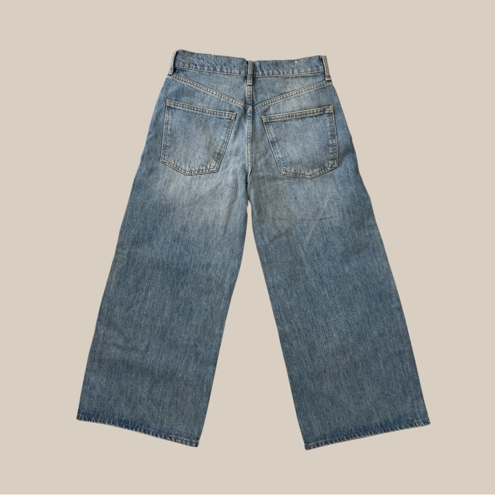 ZaraMid-Length Culotte Jeans — Light Blue - Picture 2 of 3